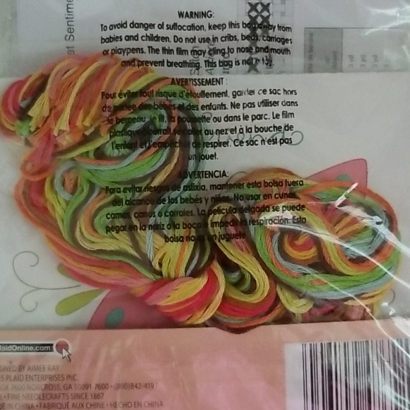 Plaid Bucilla Paper Stitching Note Cards - Picture 9 of 11